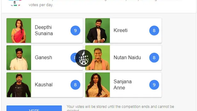 Bigg Boss Vote Telegu Step 4
