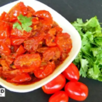 மதிய உணவுக்கு ஏற்ற தக்காளி கறி கூட்டு செய்வது எப்படி ?