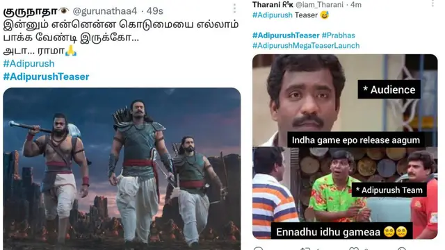 இப்போ தான் கட்டப்பா ஏன் அப்படி பண்ணார்னு புரியுது – ஆதிபுருஷ் படத்தை கலாய்த்த சேவாக்.