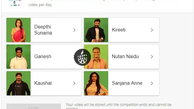 Bigg Boss-Vote Telegu Step 2